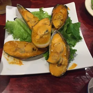Baked Mussels