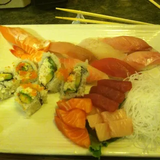 Gourmet Sushi and Sashimi Dinner