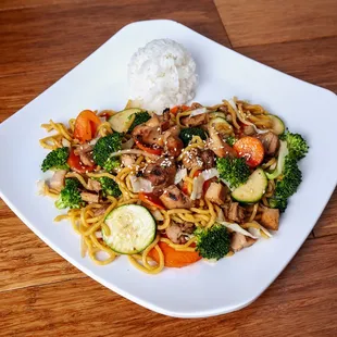 Chicken Yakisoba