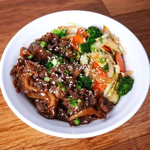 Veggie Bulgogi Beef Bowl
