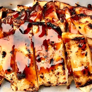 Chicken Breast Teriyaki...nicely charred with serious grill marks.