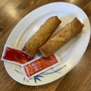 66. Egg Rolls -- i like the crunch!