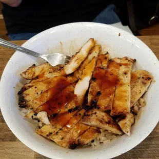 Chicken breast bowl