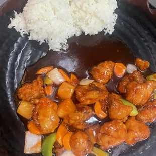 Sweet and Sour Chicken