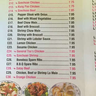 menu, sushi and sashimi