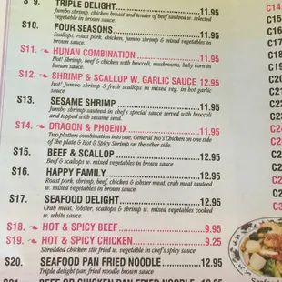 menu, sushi and sashimi