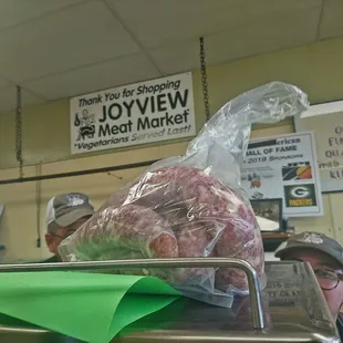 Got last 5 pounds fresh chucky Polish Sausage I'll smoking tomorrow over Cherry Wood