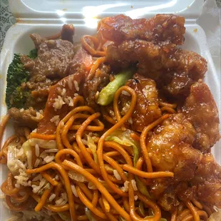 COMBO B. $10 big portions &amp; delicious taste