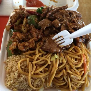 Holly cow!! The portions are huge and very tasty :)