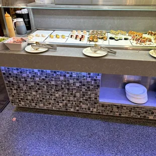 Asian Sushi, California Rolls, Different sushi rolls: