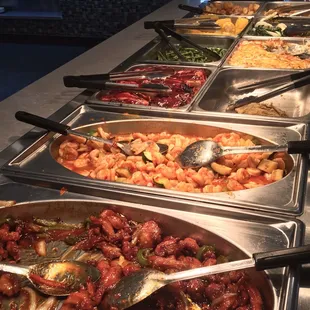 Chinese food options.