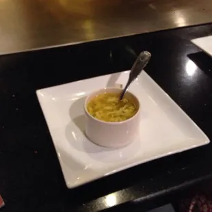 Egg drop soup.