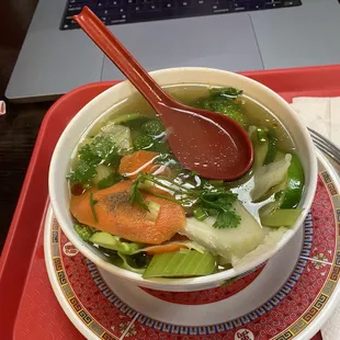 small veggie soup