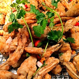 Frog legs! Much better than the casinos!