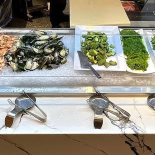 Seafood Area During Weekday Lunch