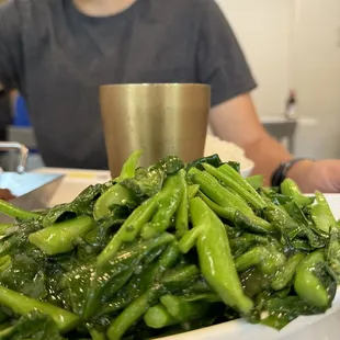 Chinese Broccoli in Garlic Sauce