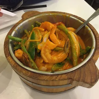 Thai Red Curry Shrimp