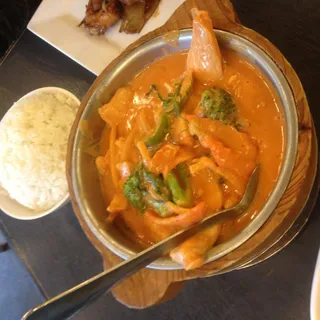 Spicy Thai Red Curry Chicken