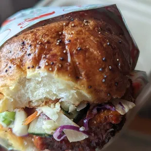 Manchurian Chicken Sandwich
