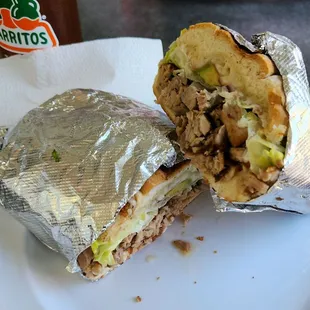 Carnitas Torta, no tomato