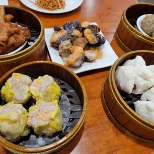 Various dim sum