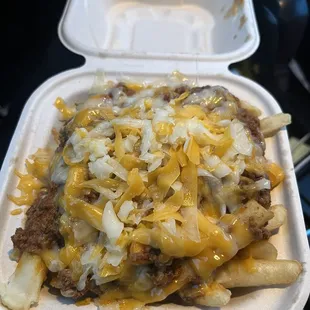 Small chilli cheese fries