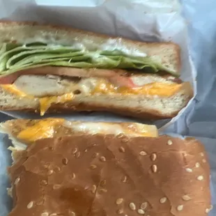 So basic not worth the price it&apos;s a sad looking sandwich like McDonald&apos;s macchiken