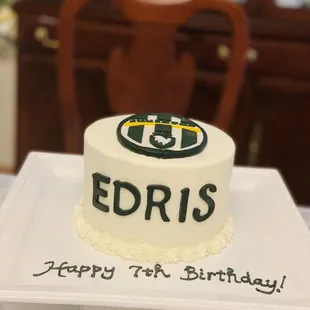 Juventus Soccer Team Theme Custom Cake