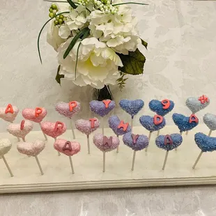 Heart Cake Pops