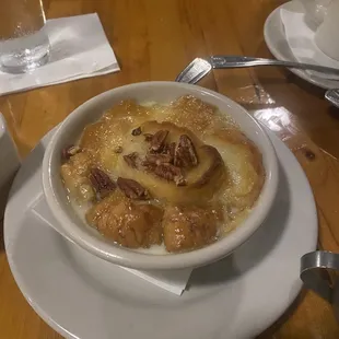 White Chocolate Bread Pudding