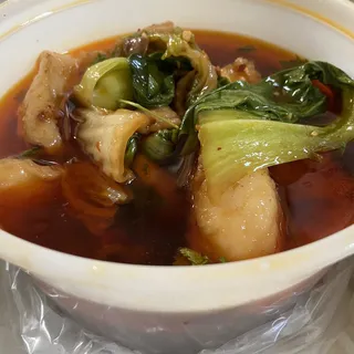 Boiled Fish Fillet with Hot Sauce