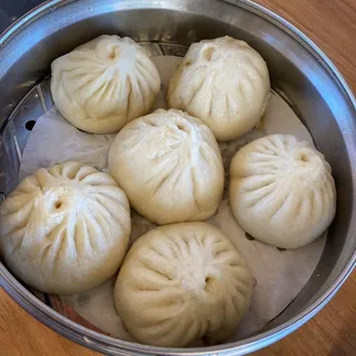 Pork and Green Onion Steam Bun