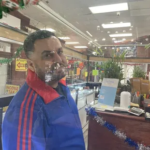 Guy told me in spanish " you can say we stole it we dont care!"