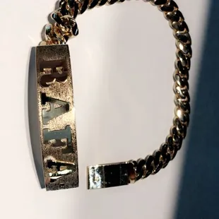 14k Miami Cuban bracelet