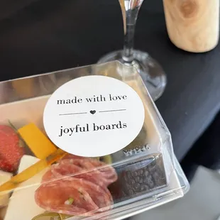 Personal Charcuterie board