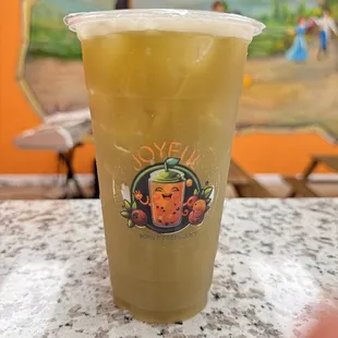 Cold-pressed sour sop sugarcane juice