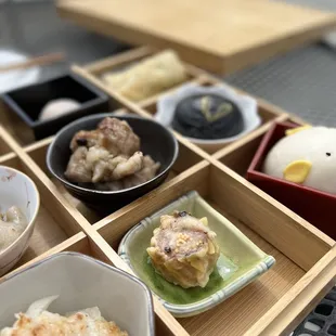 sushi and sashimi, food