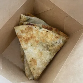 A10 Pan-Fried Scallion Pancakes