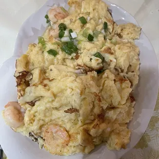 Shrimp with Scrambled Egg