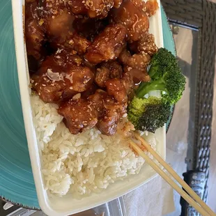 Sesame chicken