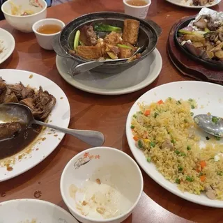 Roasted Pork with Bean Curd and Oyster