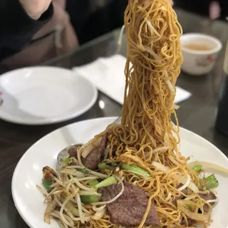 Chow Mein with Bean Sprout & Soy Sauce
