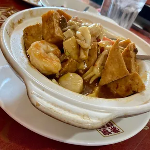 Seafood with Tofu Casserole