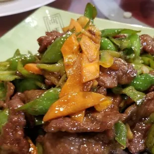 Beef and Green Pepper