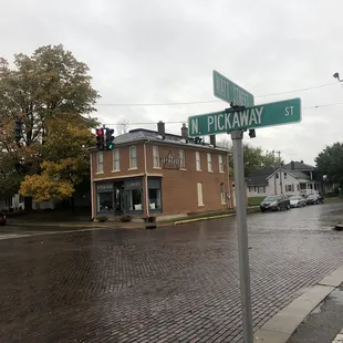 a rainy day in the neighborhood