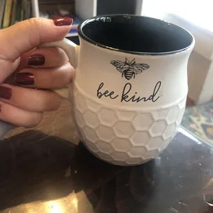 Perfectly steeped tea in a lovely mug