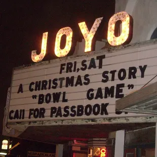 A Christmas Story movie showing on Saturday 12/12/2009