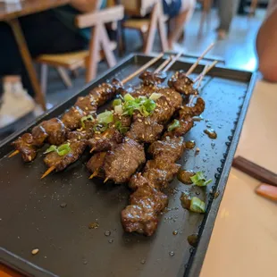 Enoki Beef Skewers