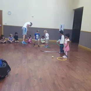 Sports activity in our indoor gym