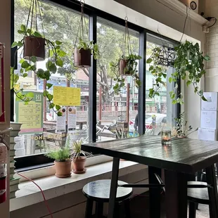 Table by the window